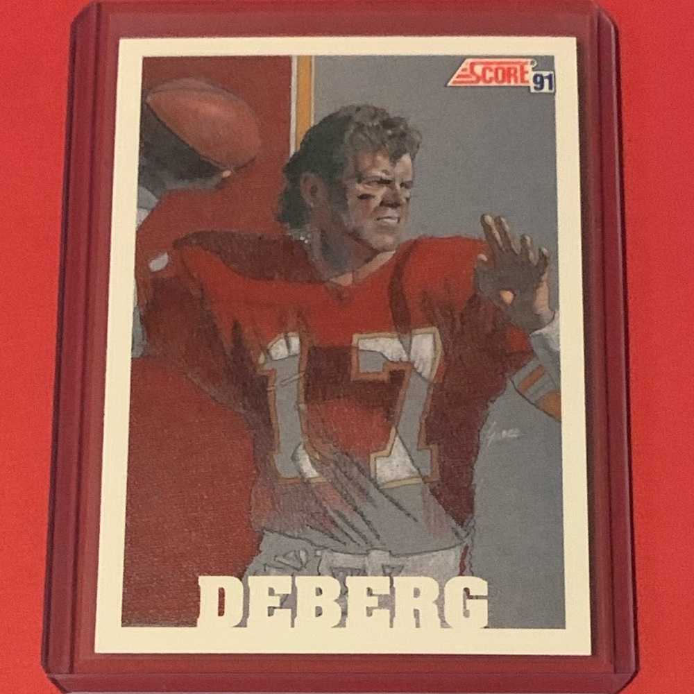 Steve DeBerg #629 [Team MVP] 1991 Score Football Trading Card